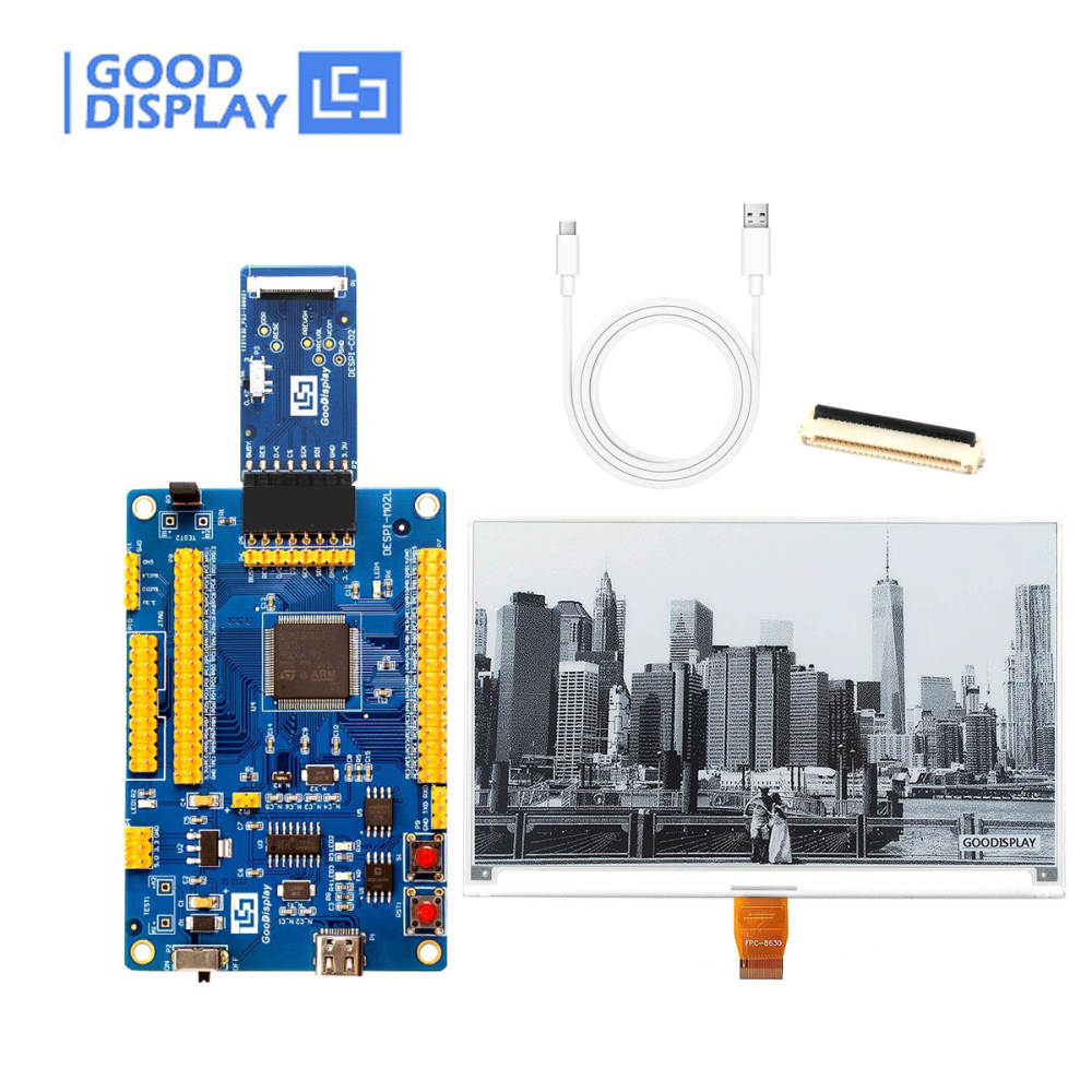 7.5-Inch ePaper Screen 800x480 Resolution Lightning-fast 0.3s E-ink Display