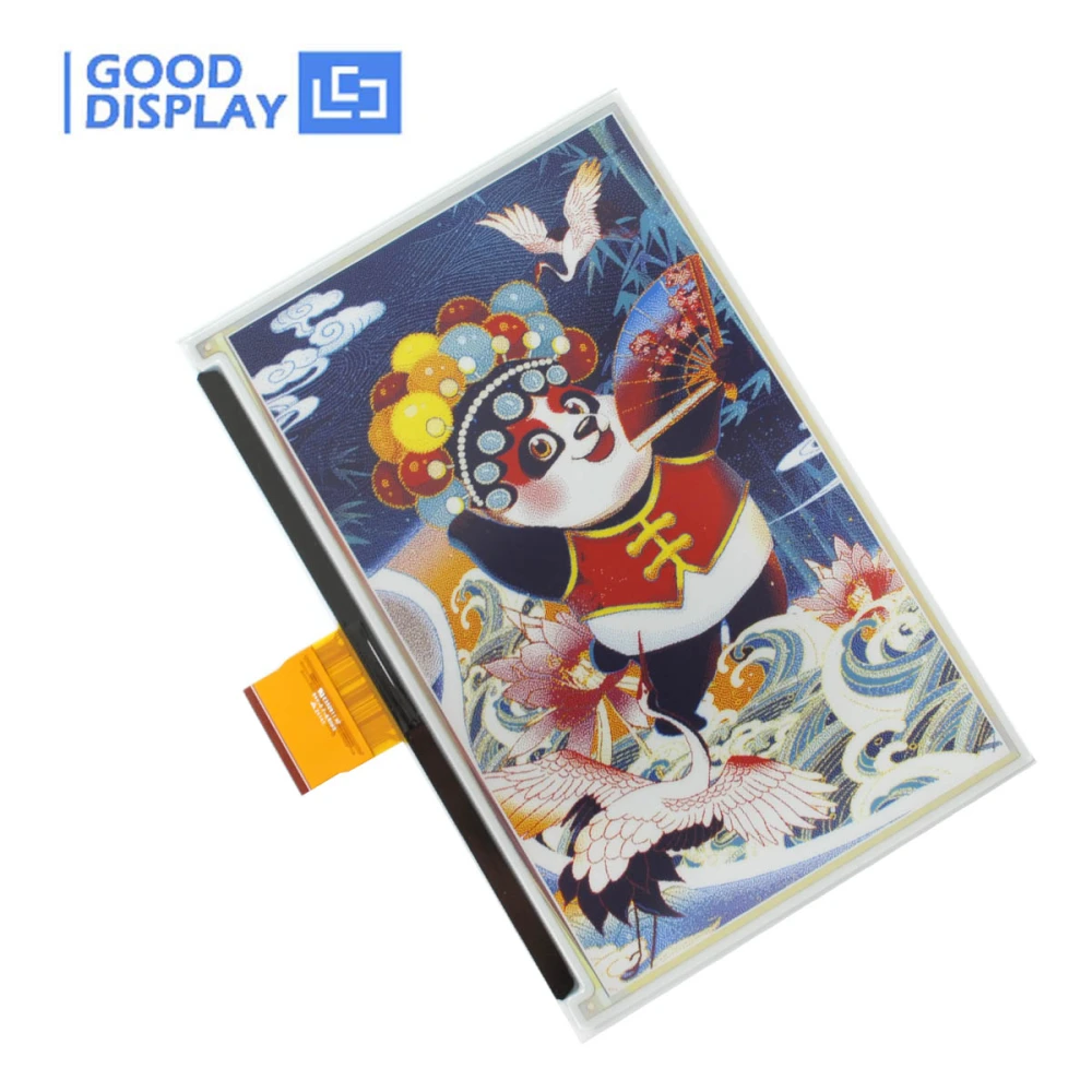 7.3-Inch E6 High-Saturation Color ePaper Display E Ink Spectra 6 GDEP073E01