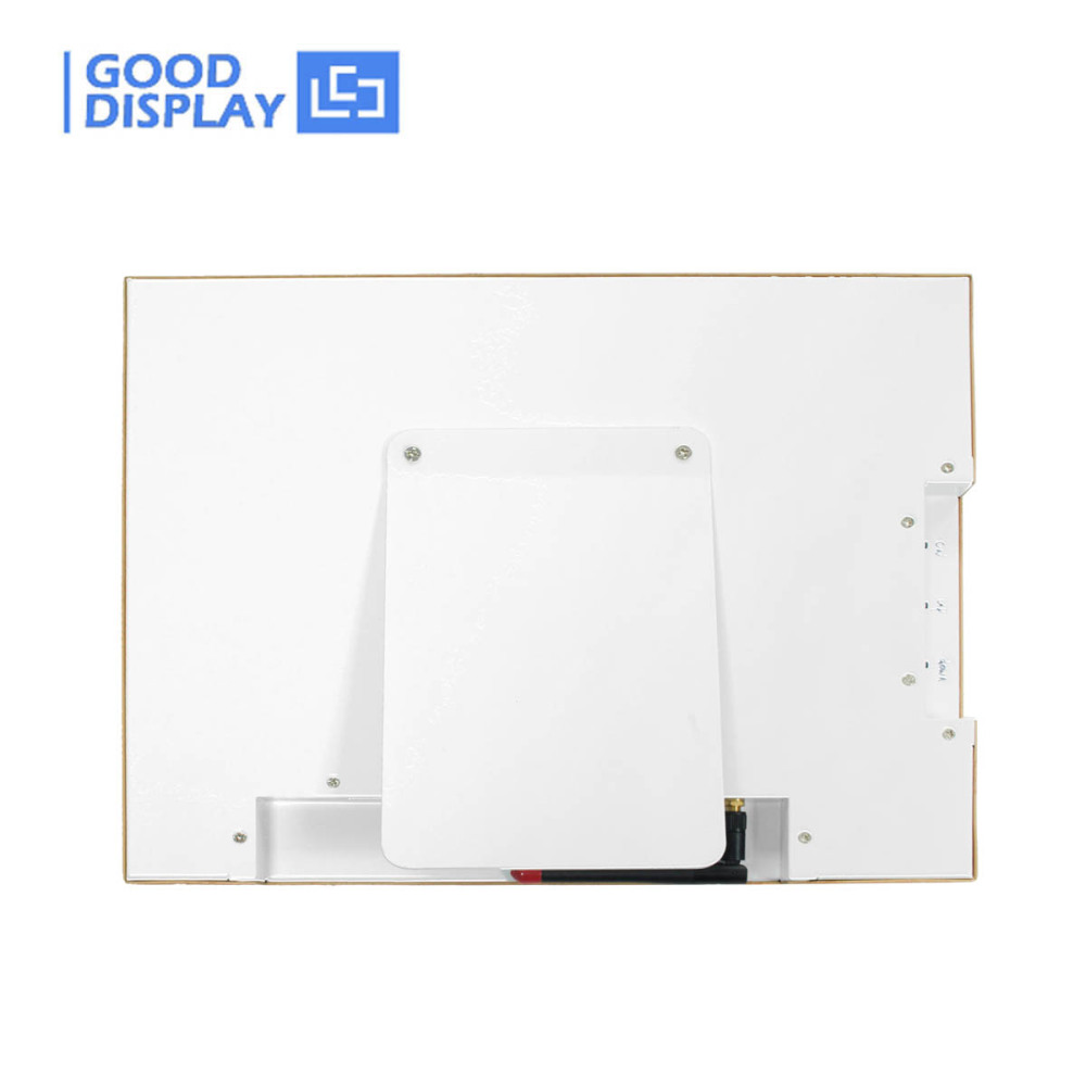 13.3-Inch E Ink Spectra6 Display with USB & Wi-Fi: Ultra-Long Standby in a Sleek Wooden Frame