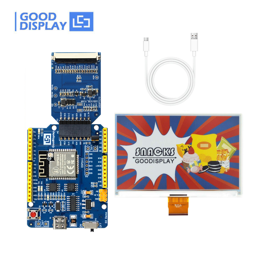 7.3-Inch  Full Color E Ink Spectra 6 Display High-saturation 800x480 GDEP073E01