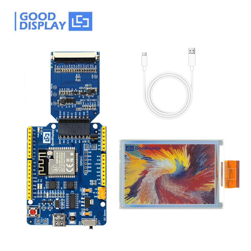 4-Inch Full-Color ePaper Display E Ink Spectra™ 6 (E6) 600x400 High-Resolution