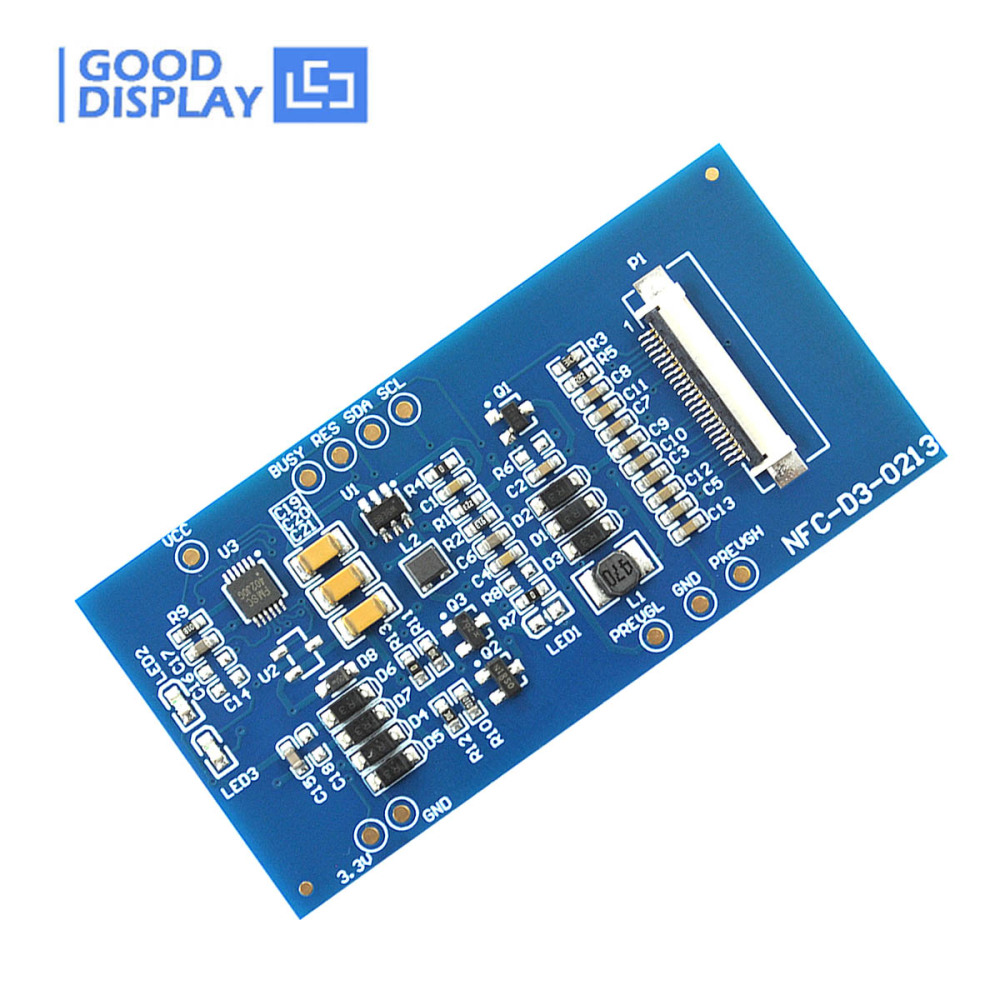 NFC-Driven 1.54" 2.13" 2.66-Inch E-Ink Display Development Kit