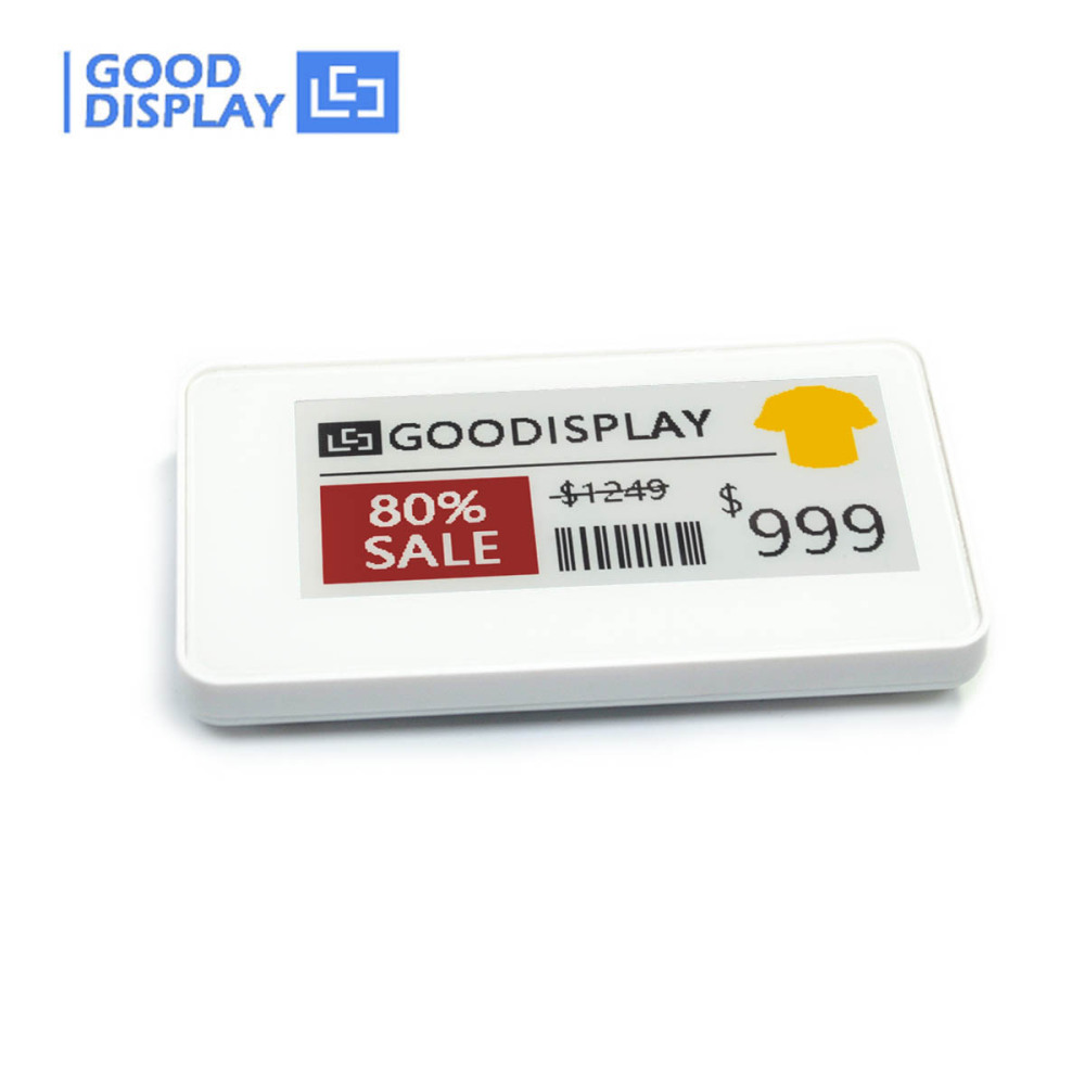 Battery-Free 2.9'' Color E-ink Electronic Shelf Label ESL NFC Label Passive NFC e-Paper