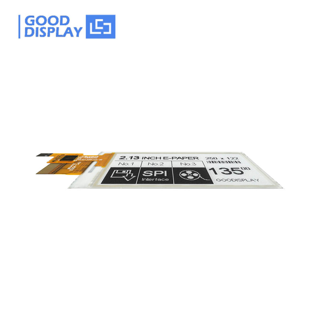 2.13 Inch E-Paper Display with Touchscreen 250x122 Resolution Partial Screen Refresh SPI Interface