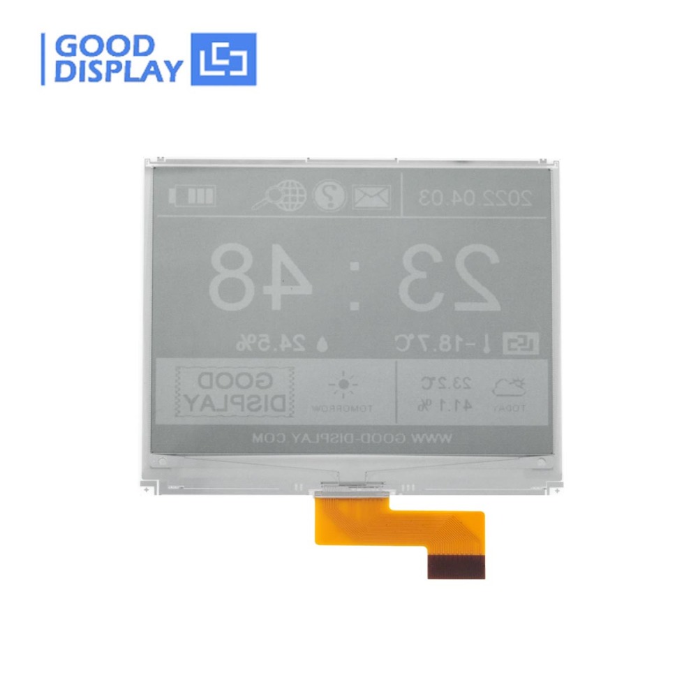 4.2" Wide Temperature E-ink displays -25℃~50℃ Electronic Paper 400x300 Resolution Intelligent Paper