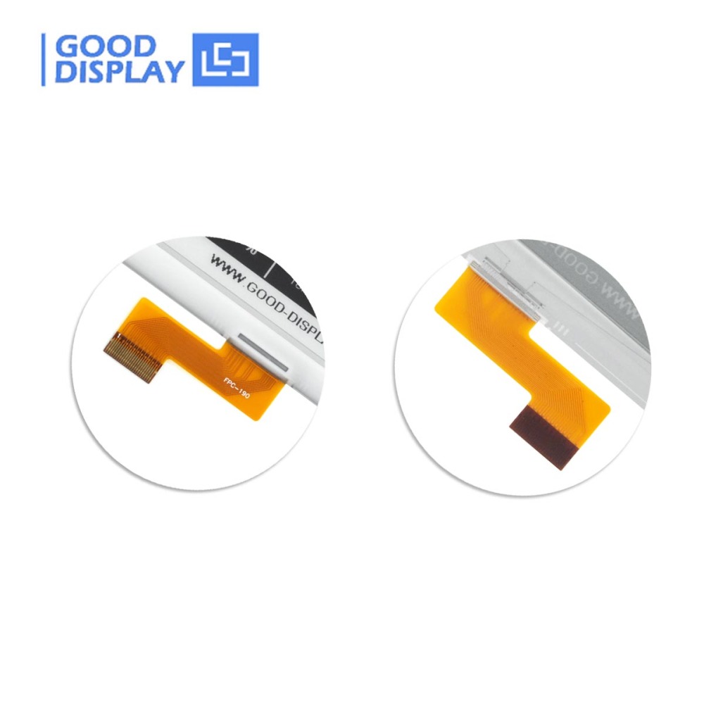 4.2" Wide Temperature E-ink displays -25℃~50℃ Electronic Paper 400x300 Resolution Intelligent Paper