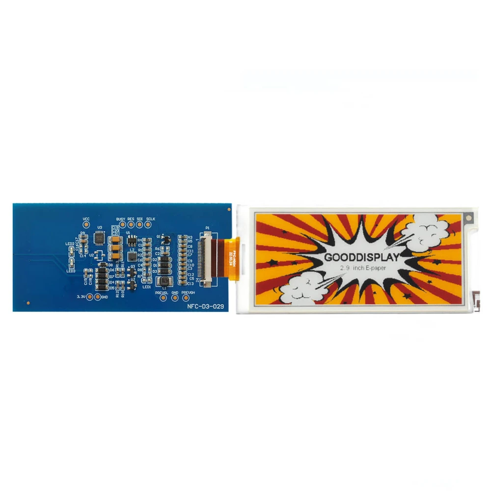 NFC-Driven E-Ink Display Development Kit Compatible with 2.66