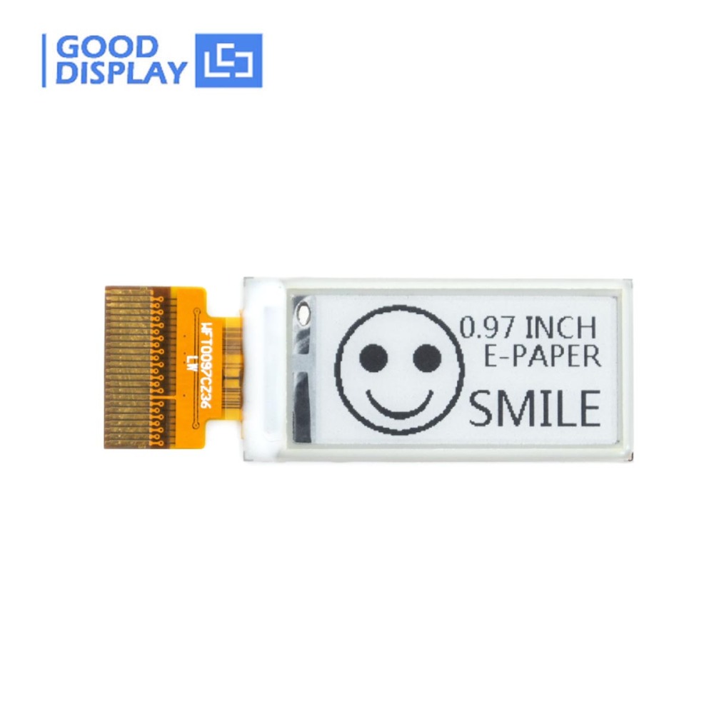 Mini 0.97 E-ink Display 184x88 resolution SPI Small E-paper Screen
