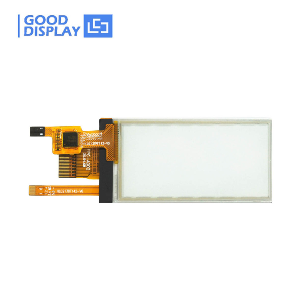 2.13" Touchscreen and Front-light E-Paper HAT Capacitive Touch E-Ink Module