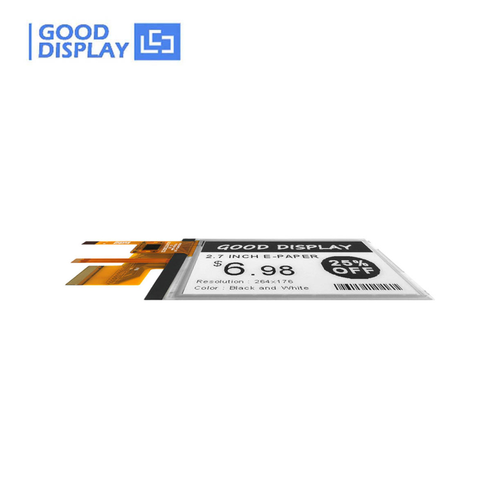 E-Ink Paper Front-Light Touch 2.7" e-Paper Display for Raspberry Pi Eink Display Module HAT Starter Kit