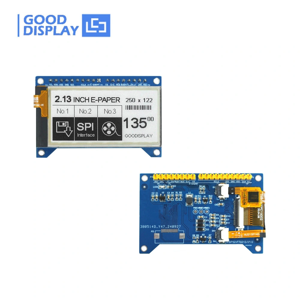 E Ink Module for 2.13-Inch Touchscreen & Front Light E-ink Display Low ...