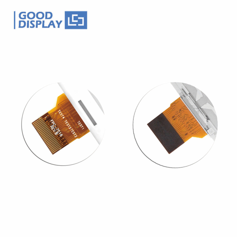 1s Fast Refresh 2.7inch E-Ink Display Panel with SPI Interface Black/White Two Colors