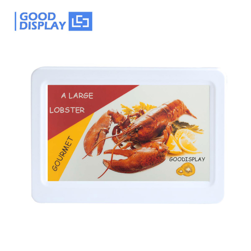 7.5 inch 4 Color E-ink Display WiFi&USB Electronic Digital Price Tags for Retail