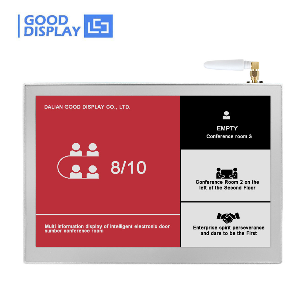 Meeting sign 10.2-inch color e paper display smart bluetooth e ink display screen suitable for business, meetings, door signs, price tags