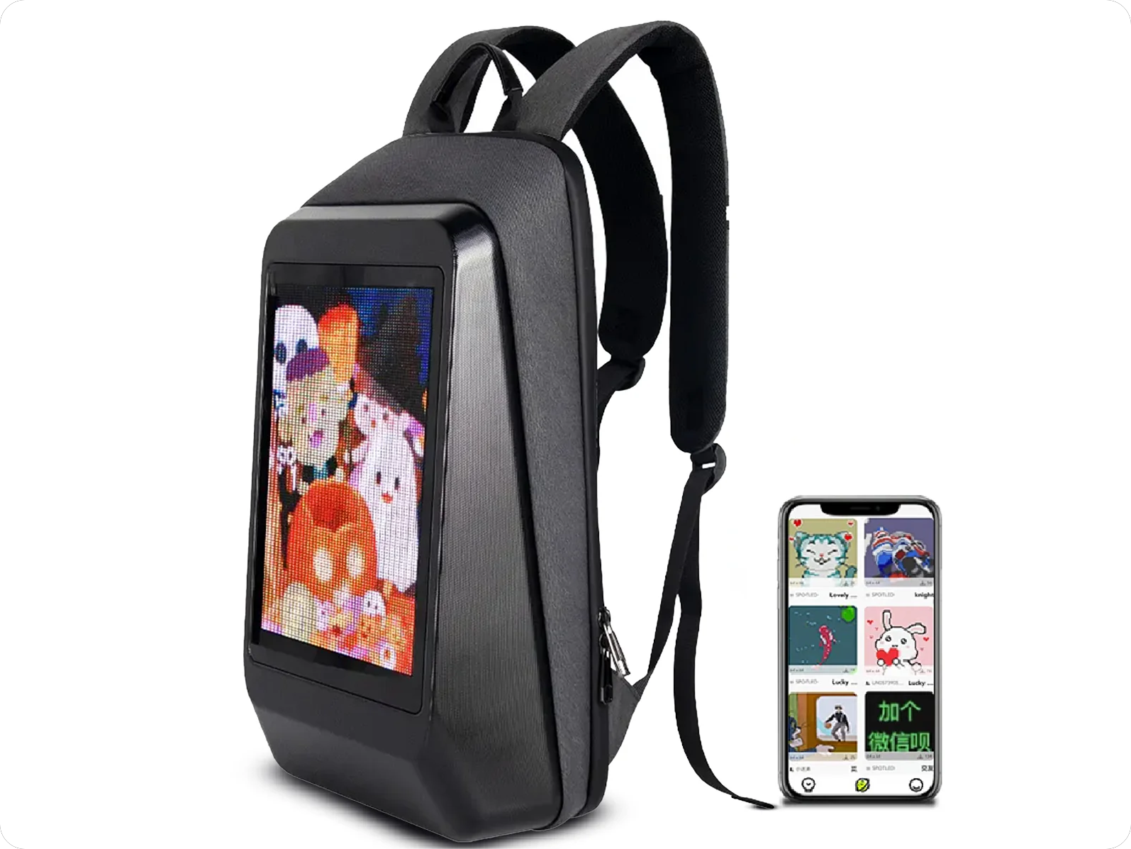 Wearable Devices or Backpack Displays