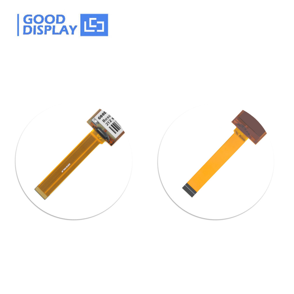 2.13" Flexible Monochrome ePaper Display Ultra-Thin E-Ink Screen 212x104 UC8151D Chipset