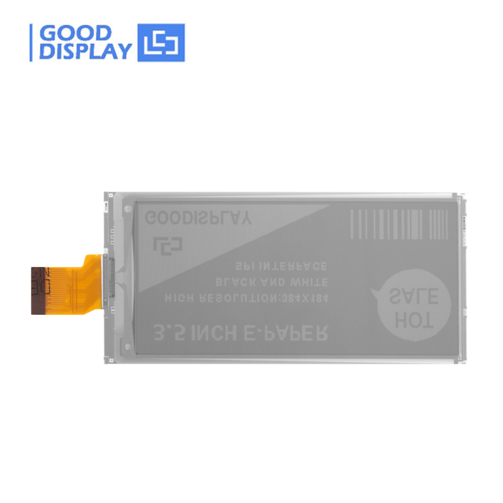 3.5" E-Paper 384x184 Pixels 0.3s Fastest Refresh E-Ink Displays Electronic Paper Display