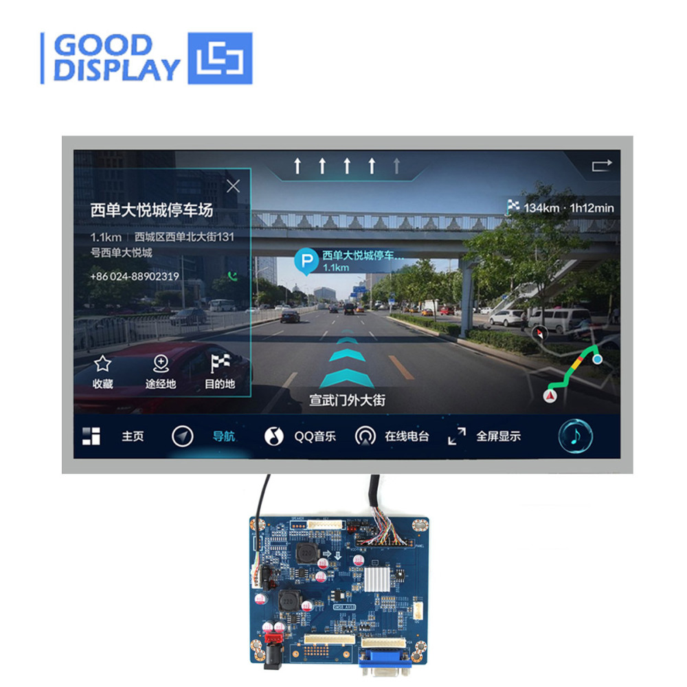 10.4 inch TFT LCD Display Panel with Development Board, Wide-temperature