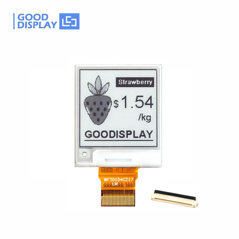 Cheap E Ink 1.54-inch E-Paper Display – SPI 4-Grayscale 152x152, Arduino/RPi Partial Refresh Support