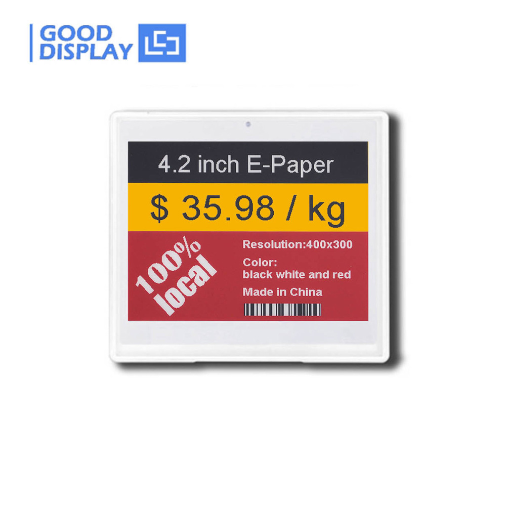 4.2" ESL E Ink Tag - Smart Retail Automation | Energy-Efficient E-Paper Display | Wholesale Label Solution