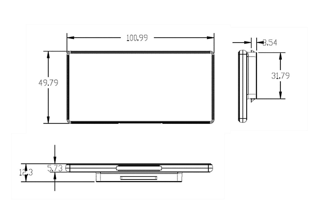 3.5" E Ink ESL Bluetooth 5.0 Wireless, Smart Retail Automation | Energy-Efficient E-Paper Digital Tag | Custom Displays