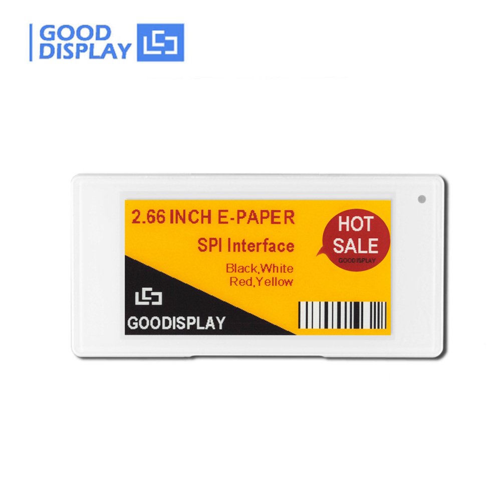 2.66-Inch Color E Ink Display ESL | Smart Retail Automation, Energy-Efficient E-Paper Tablet