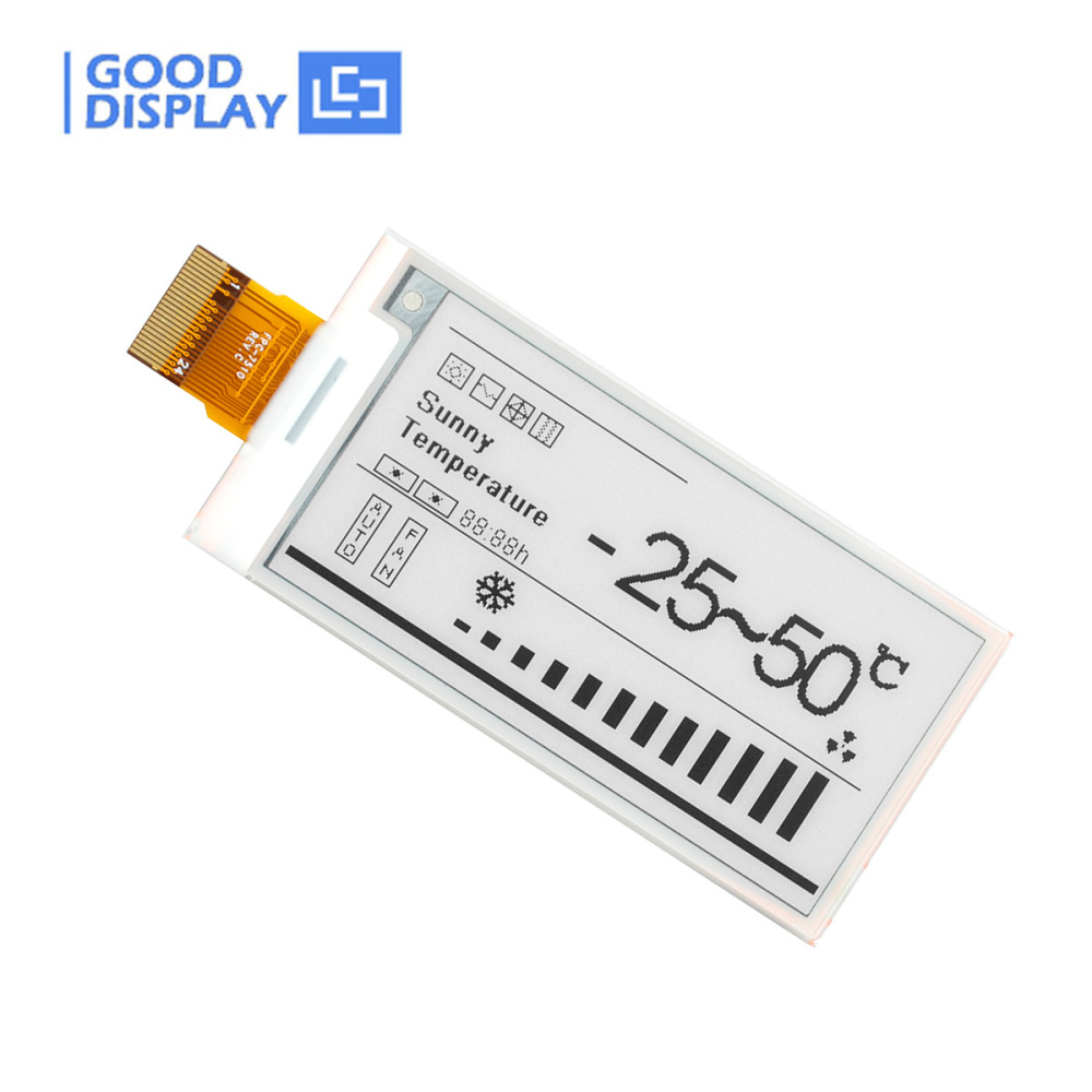 Industrial-Grade 2.66" E Ink Display | Wide Temperature Range (-25℃ to 50℃) | High-Performance EPD Solution
