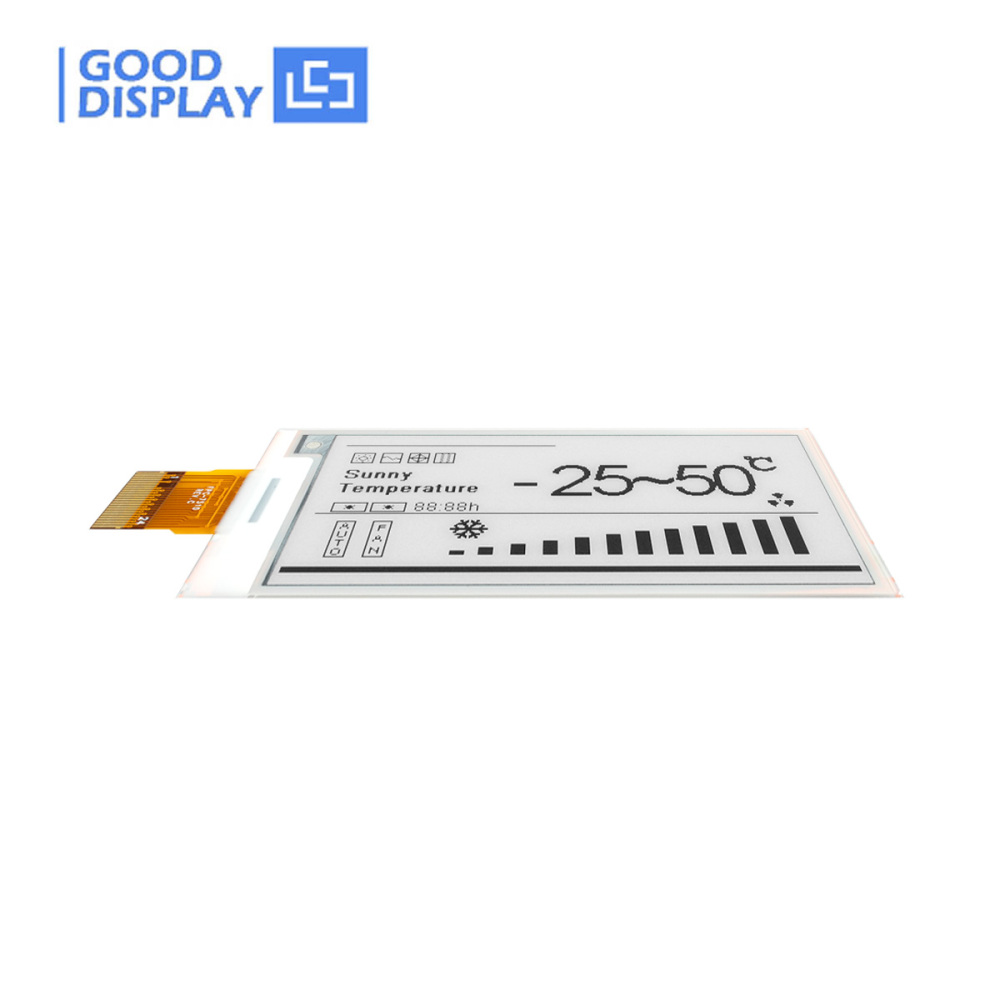 Industrial-Grade 2.66" E Ink Display | Wide Temperature Range (-25℃ to 50℃) | High-Performance EPD Solution