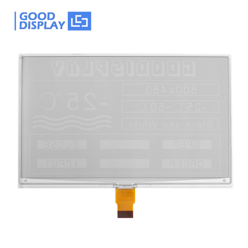-25°C Cold-Resistant E Ink Display | 7.5-Inch HD 800x480 | Cold Storage Digital Label Screen