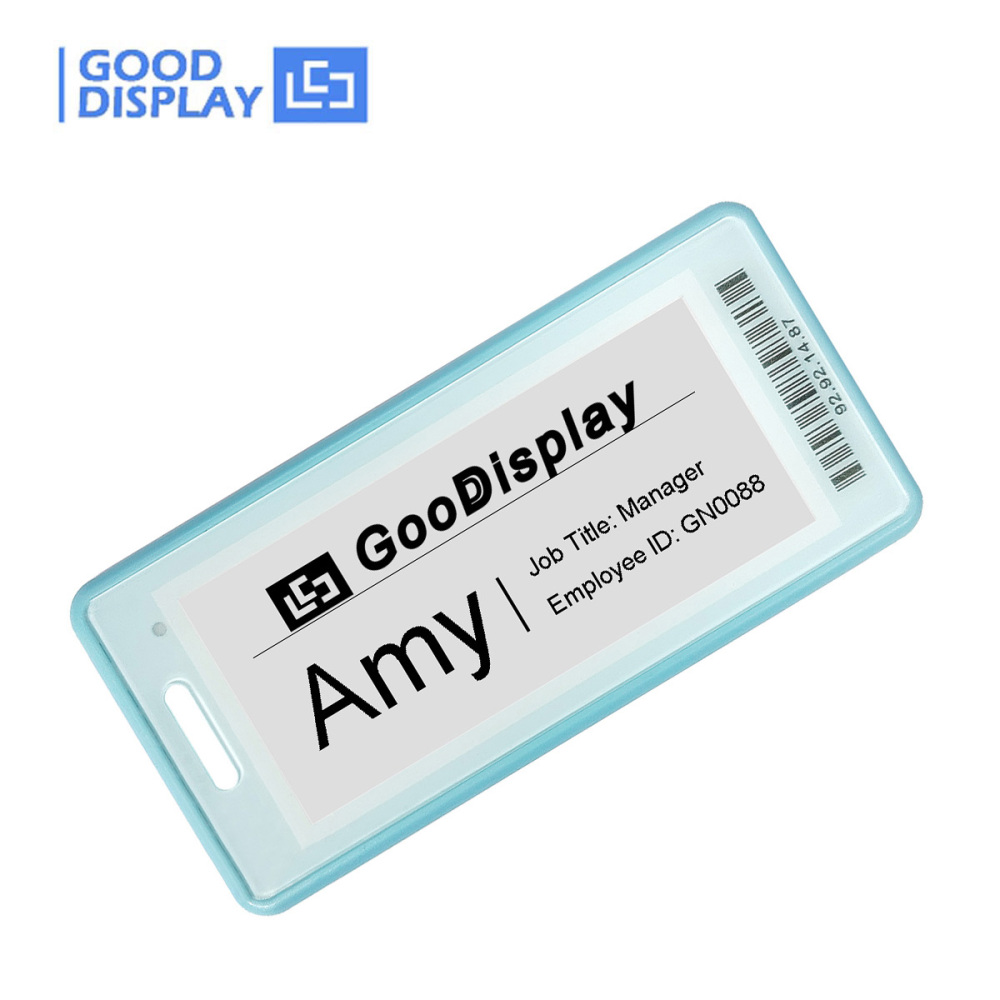 2.9" Smart Customizable E-Ink Badge Android NFC Digital ID Card Waterproof 1M+ Updates