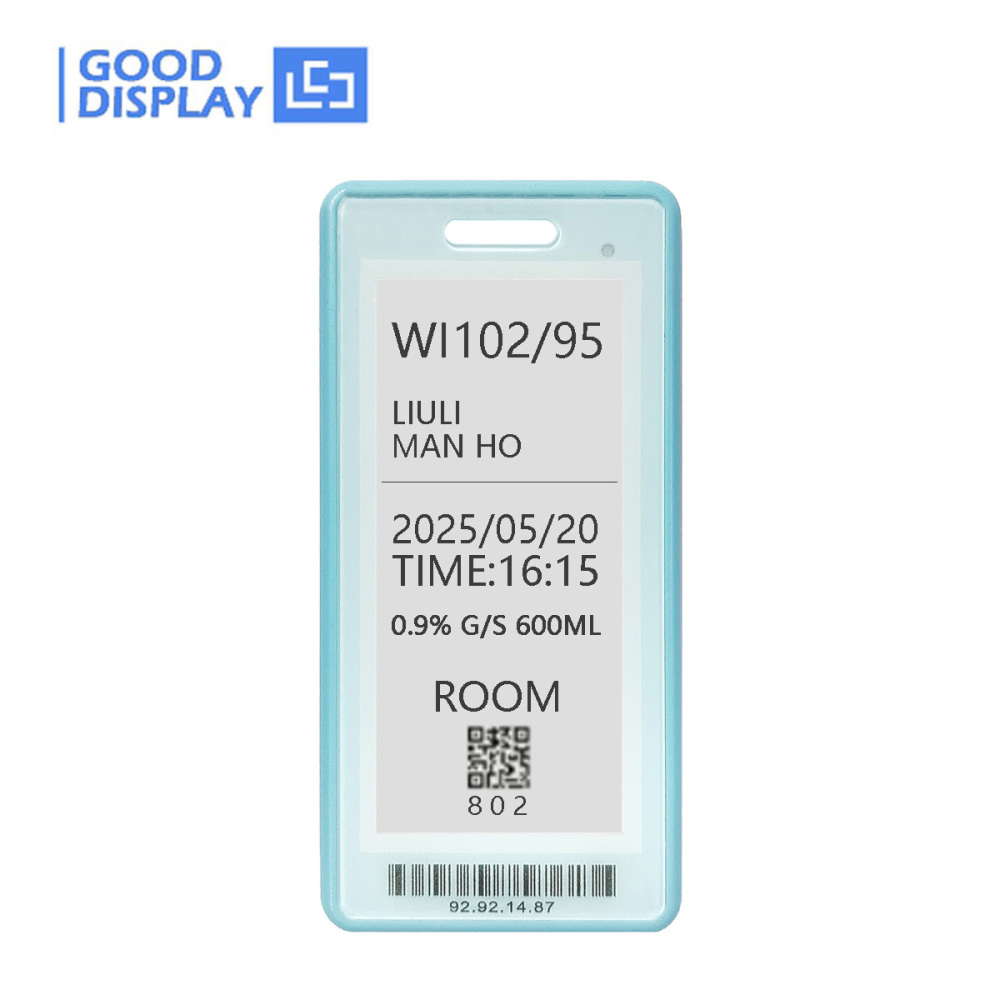 2.9" Smart Customizable E-Ink Badge Android NFC Digital ID Card Waterproof 1M+ Updates