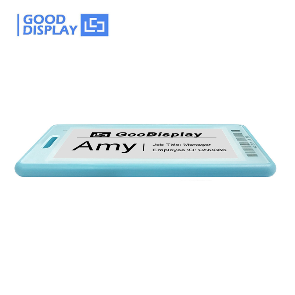 2.9" Smart Customizable E-Ink Badge Android NFC Digital ID Card Waterproof 1M+ Updates
