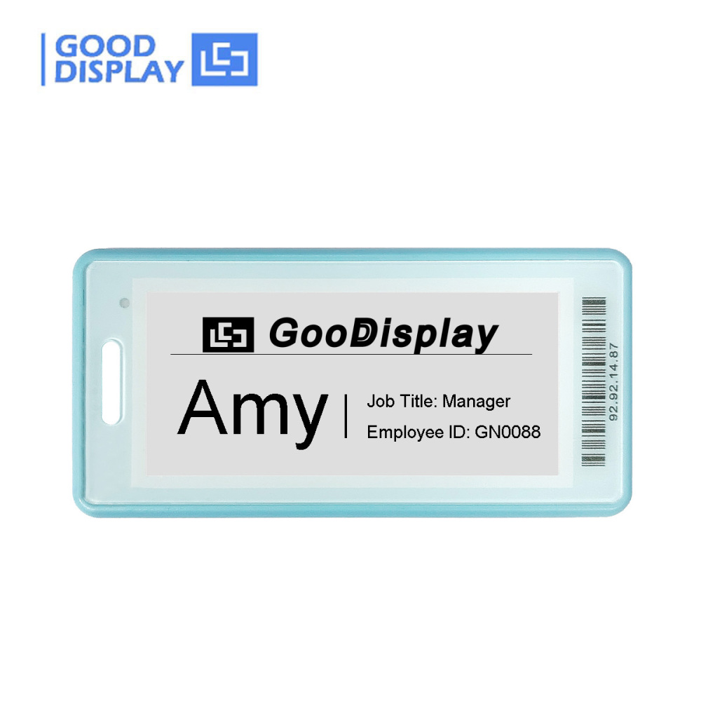 2.9" Smart Customizable E-Ink Badge Android NFC Digital ID Card Waterproof 1M+ Updates