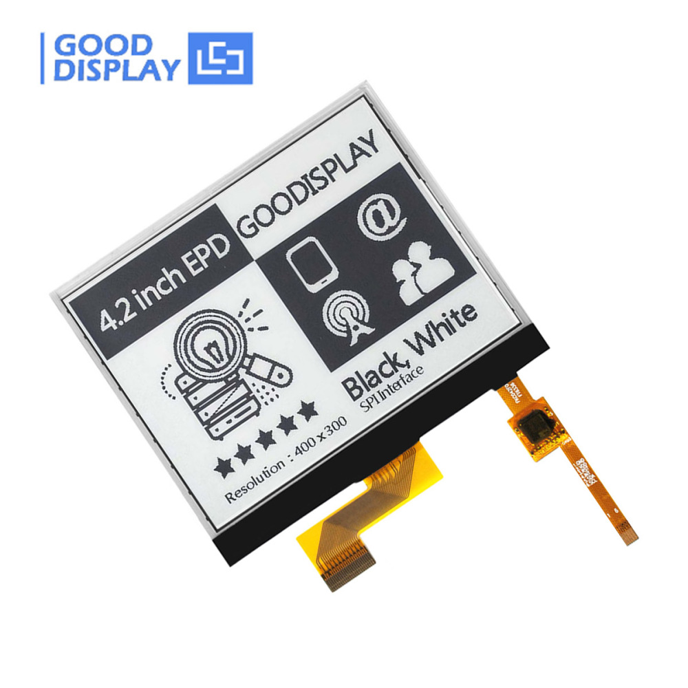 4.2inch Touch E-Paper E-Ink Displays HAT 0.3s Partial Update 400×300 pixels