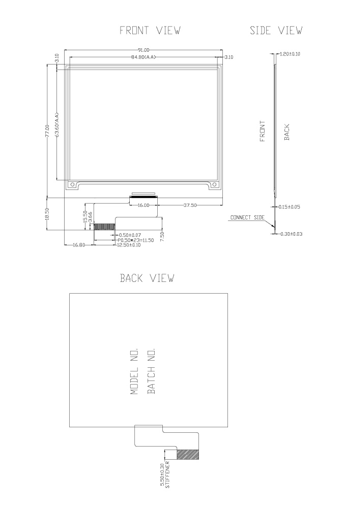 4.2" Ultra-Low Power e-Paper Display Module 400x300 e-Ink Screen 0.3s Fast Partial Refresh
