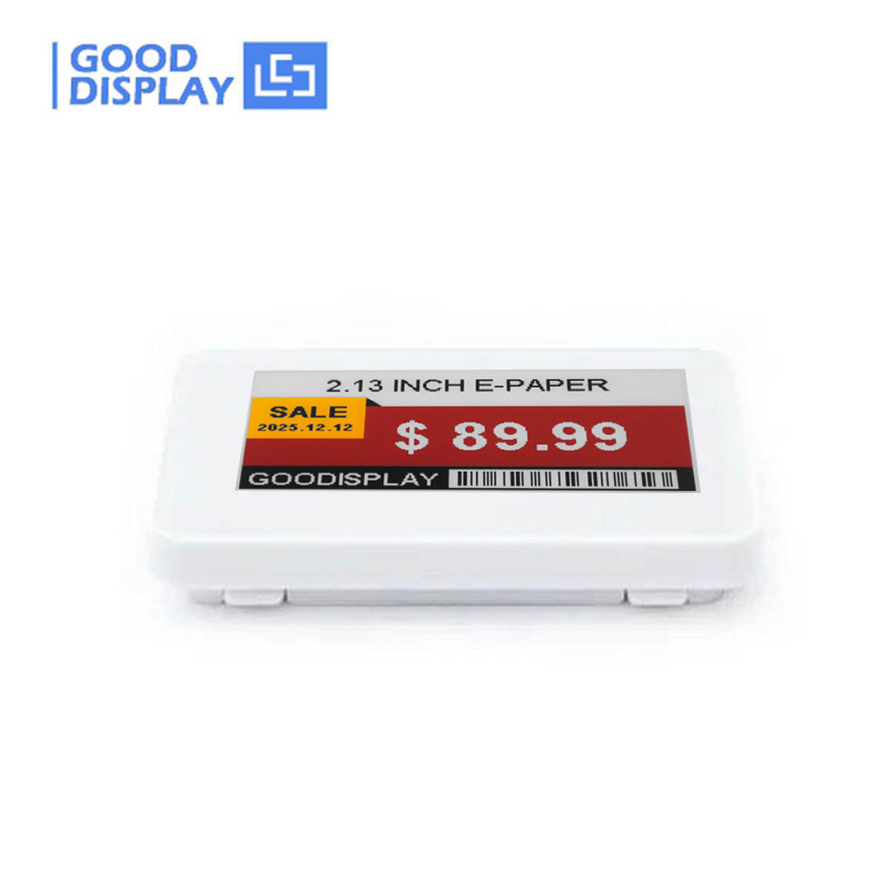 2.13 Inch Electronic Price Tag Card Color e-Paper Ink Screen No Need Battery Wireless Powered Data Transfer