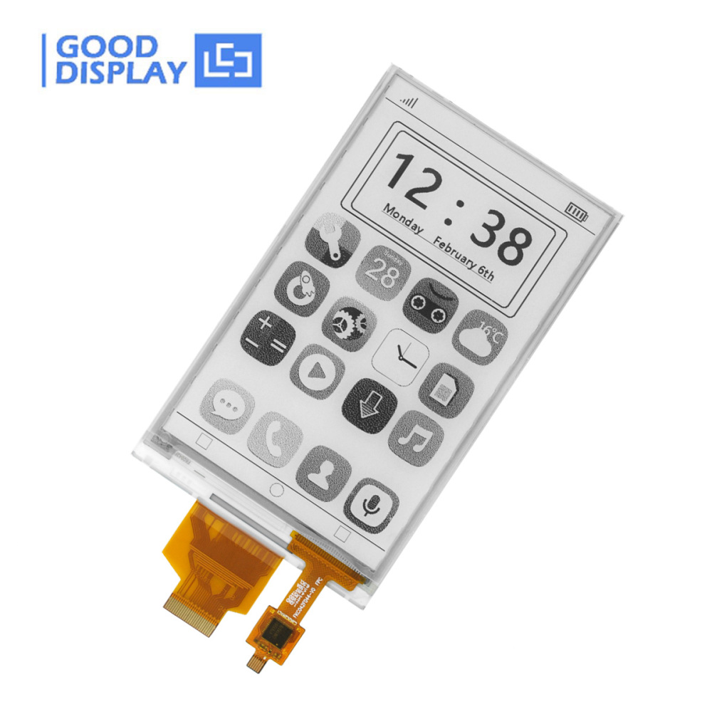 4.26" E Ink Capacitive Touch Screen High Res 219 PPI 4-Gray E-Paper Display