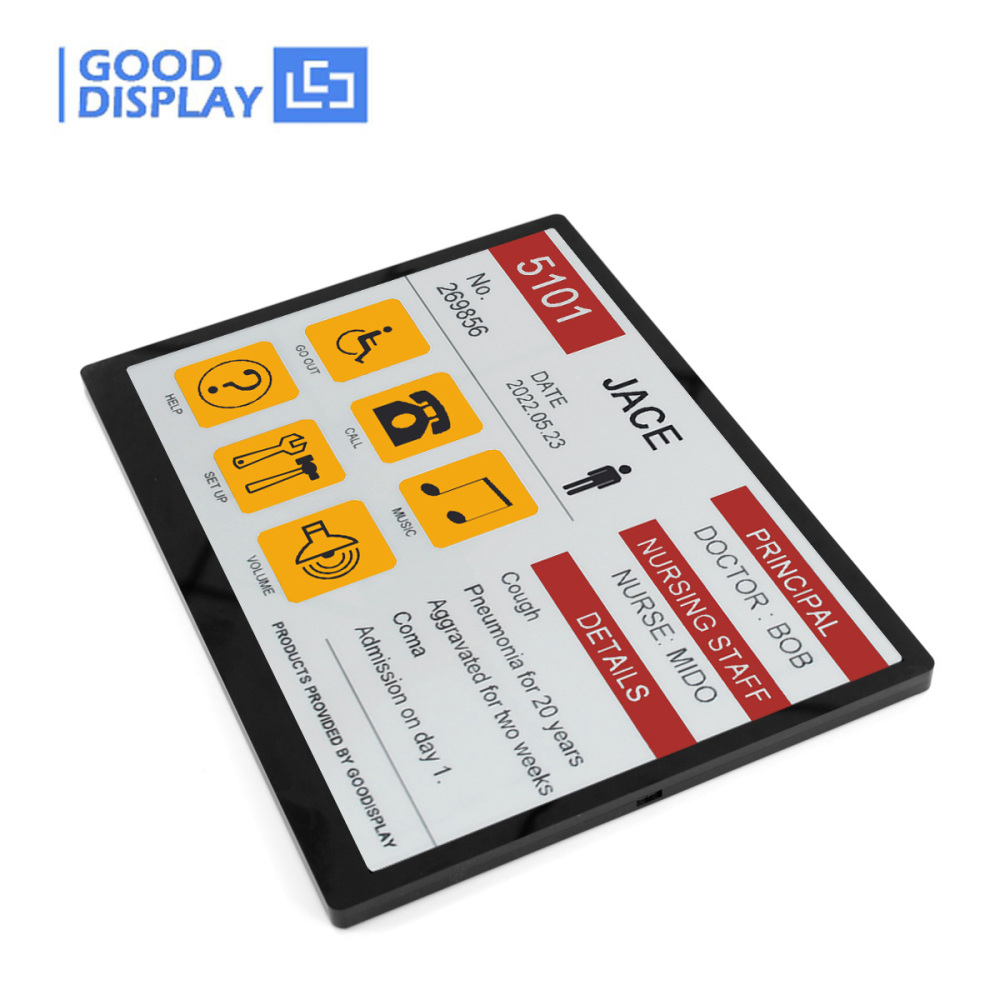 Remote Updates 13.3" Wifi Multi-Color E-Paper Digital Sign 960x680 EInk Digital Labels