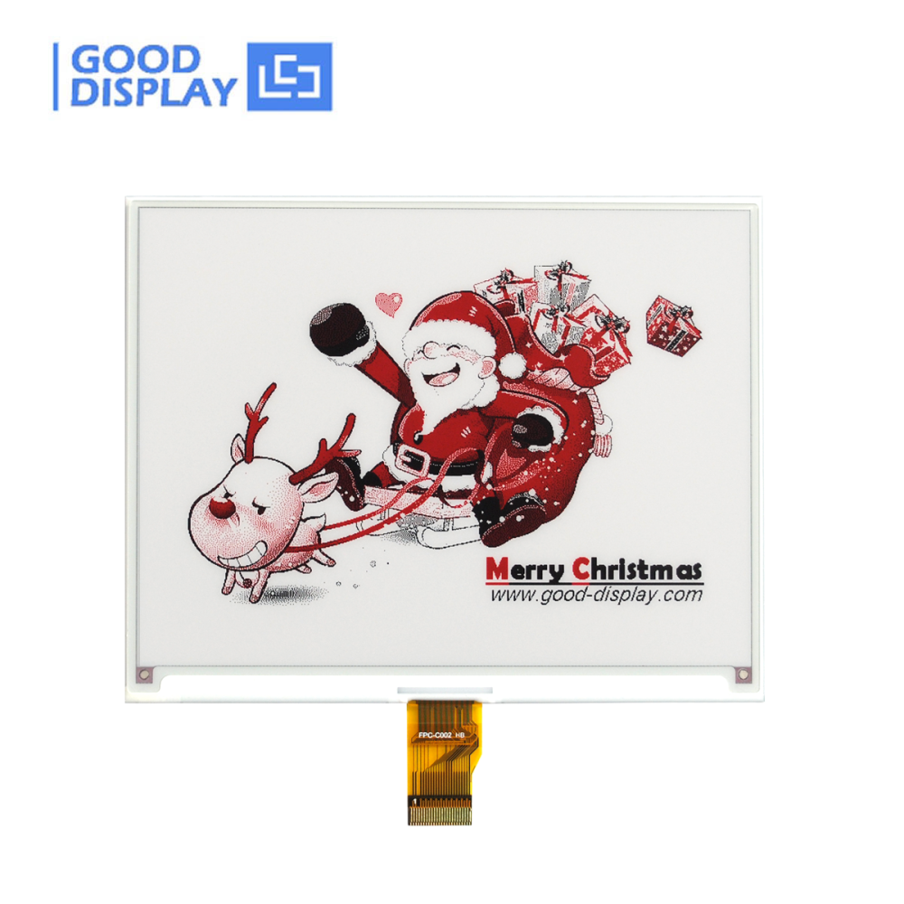 [EOL]5.83 Inch Red Color E-Ink EPD Display Square Display Module with Full Refresh