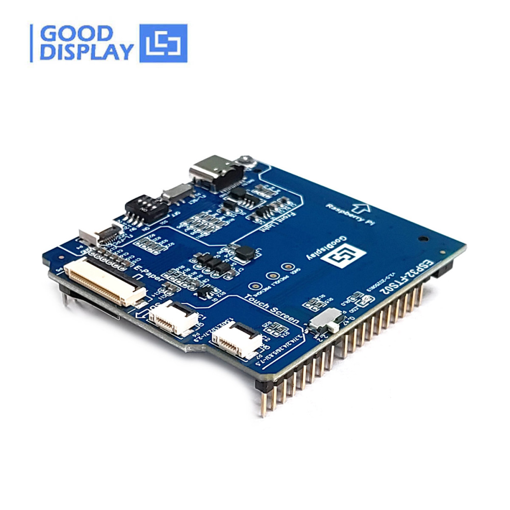 SPI E-Paper Adapter with Touch, Front Light, SD Card for Raspberry Pi & ESP32