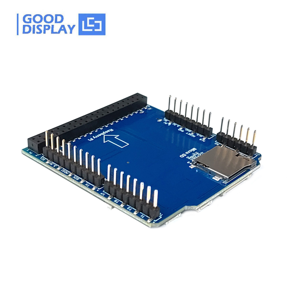 SPI E-Paper Adapter with Touch, Front Light, SD Card for Raspberry Pi & ESP32