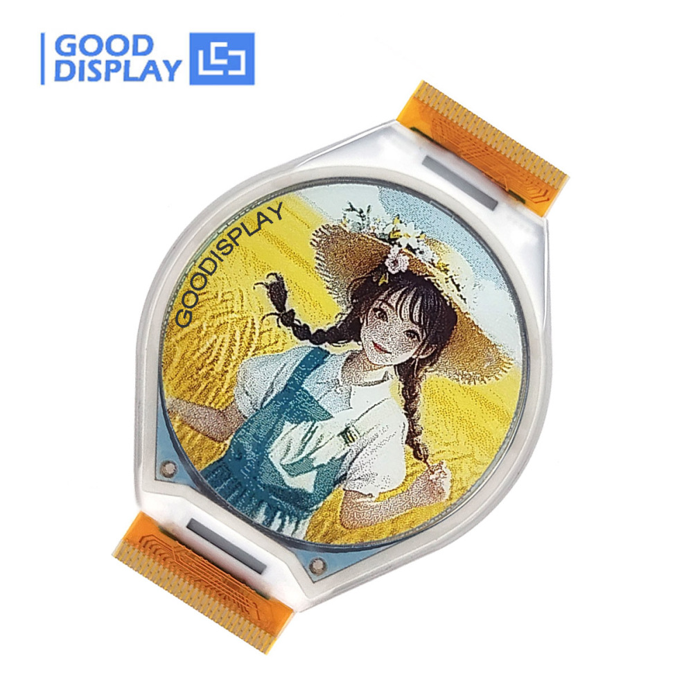 1.69" Circular Spectra 6 Color E Ink Display 400x400 pixels 262K Color ePaper GDEH0169E01