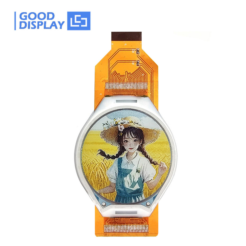 1.69" Circular Spectra 6 Color E Ink Display 400x400 pixels 262K Color ePaper GDEH0169E01