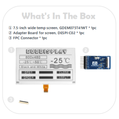 EPD with adapter board