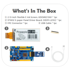 EPD with STM32 Demo Kit