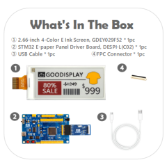EPD with STM32 Demo Kit