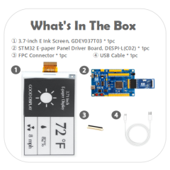 EPD with STM32 Demo Kit