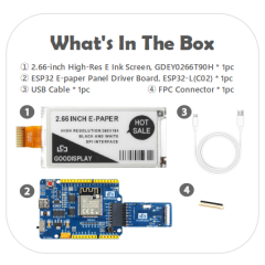 EPD with ESP32 Demo Kit