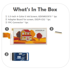 EPD with adapter board