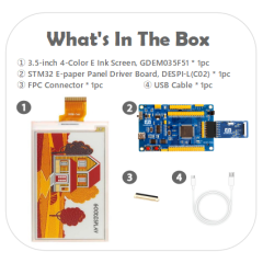 EPD with STM32 Demo Kit